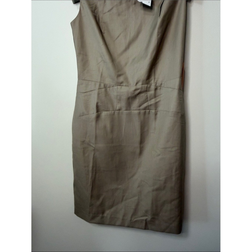 Forever 21 Taupe Square-Neck Sheath Mini Dress - Picture 4 of 7
